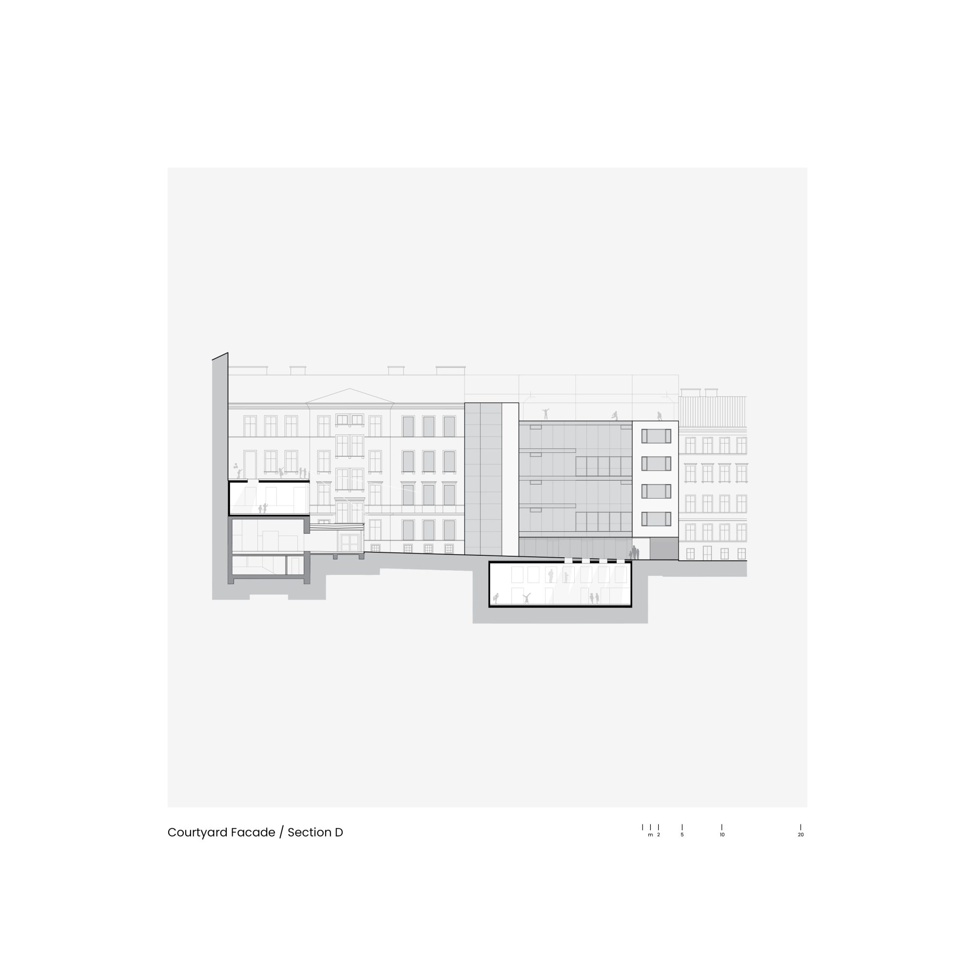 Courtyard Facade – 2