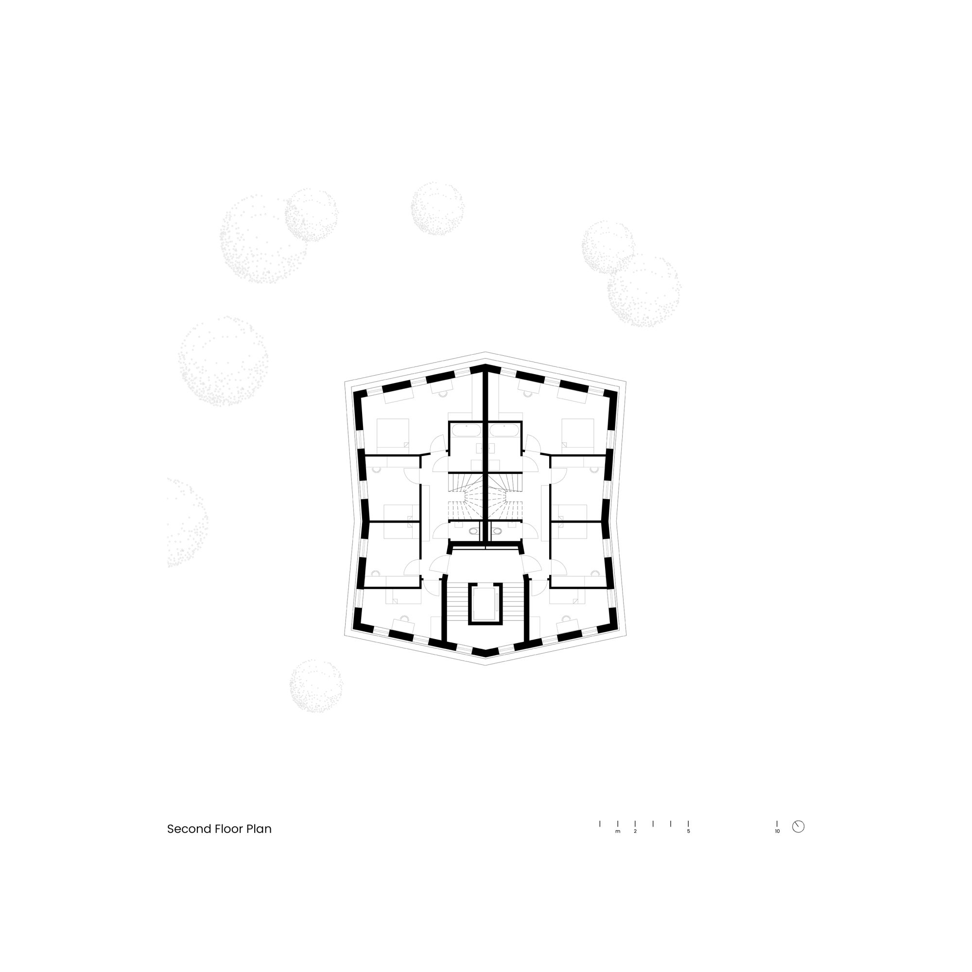 Gablitz Second Floor Plan