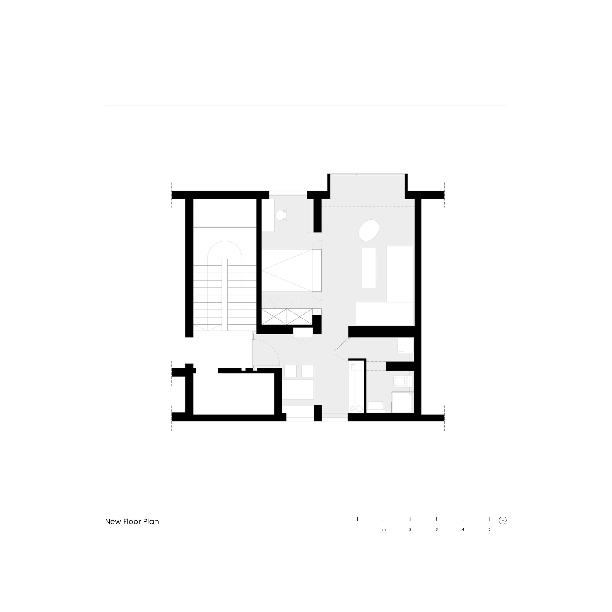 Studio Apartment New Floor Plan 1